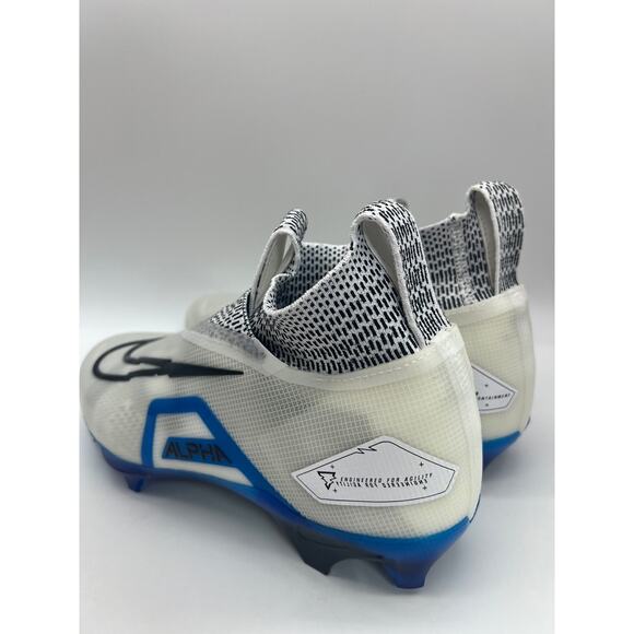 Nike Alpha Menace Elite 3 Football Cleats Ghost Laces CT6648-101 Men’s Size 9.5 - Picture 8 of 16